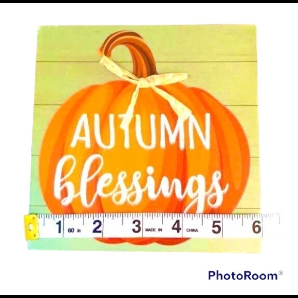 🍁 WOODEN TIERED TRAY SIGN 🍁 - Picture 4 of 5